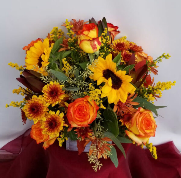Herbstlicher Blumenstrauß